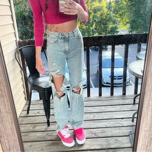 Women’s boyfriend jeans